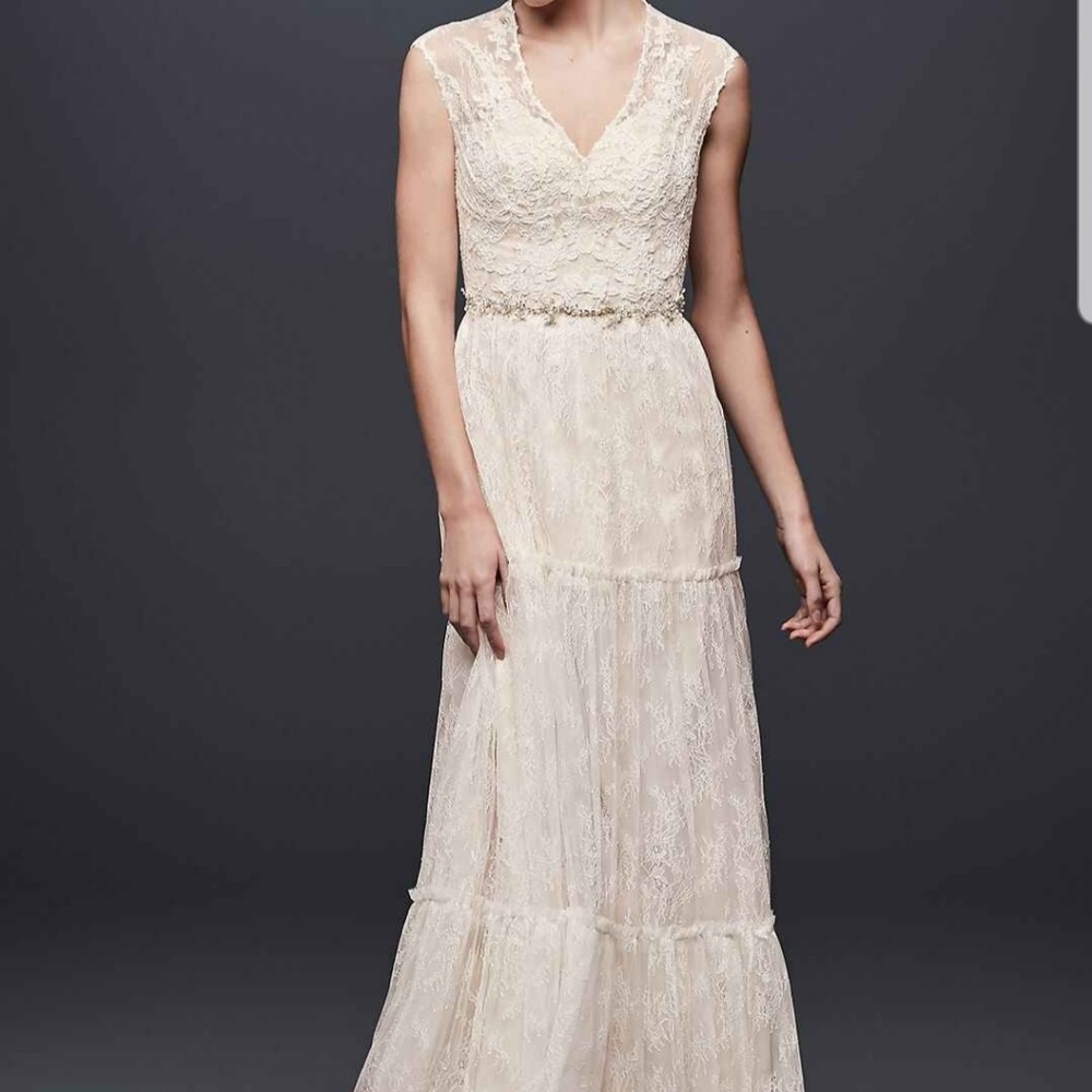 Lace Wedding Gown--read description!